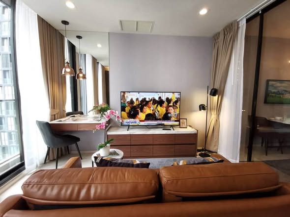 bedroom and living room of Noble Ploenchit