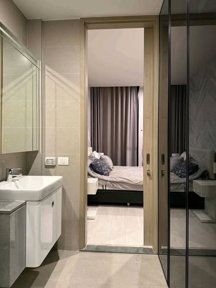 bedroom and room interior and bathroom of Noble Ploenchit