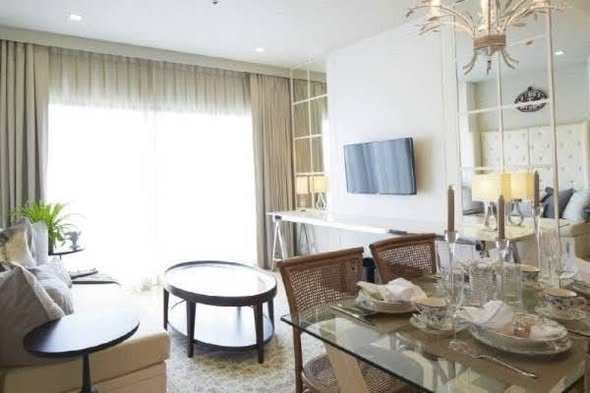 bedroom and living room of Noble Refine