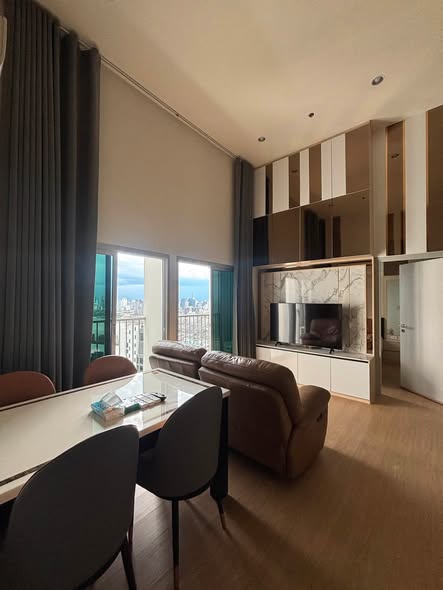 living room and room interior of Noble Revolve Ratchada 1