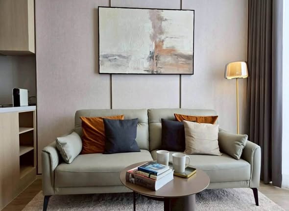 living room and bedroom of Noble State Sukhumvit 39