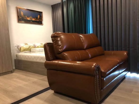 living room and bedroom of Notting Hill Sukhumvit 105