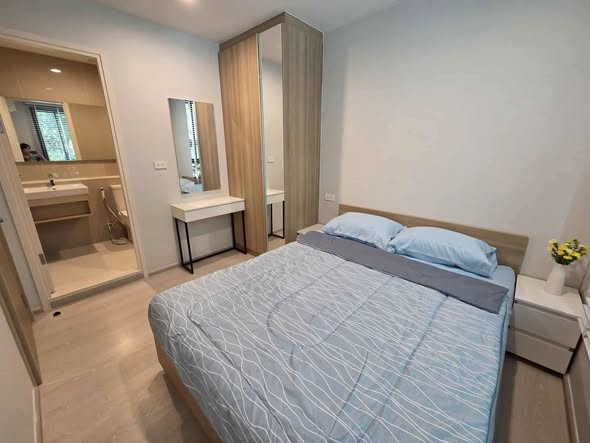 bedroom of NUE Connex Condo Don Mueang