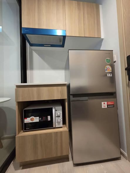 kitchen of NUE Connex Condo Don Mueang
