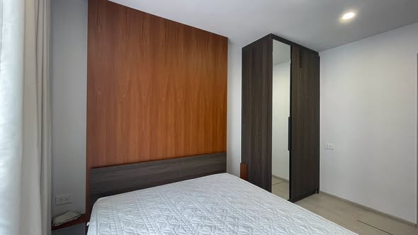 bedroom and room interior of Nue Cross Khu Khot Station (นิว ครอส คูคต สเตชัน)