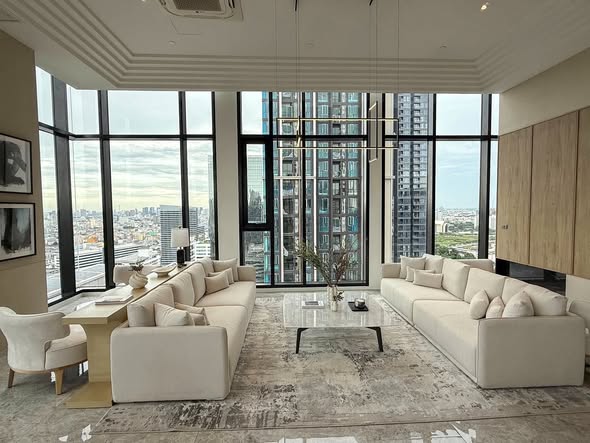 living room and room interior of Nue District R9