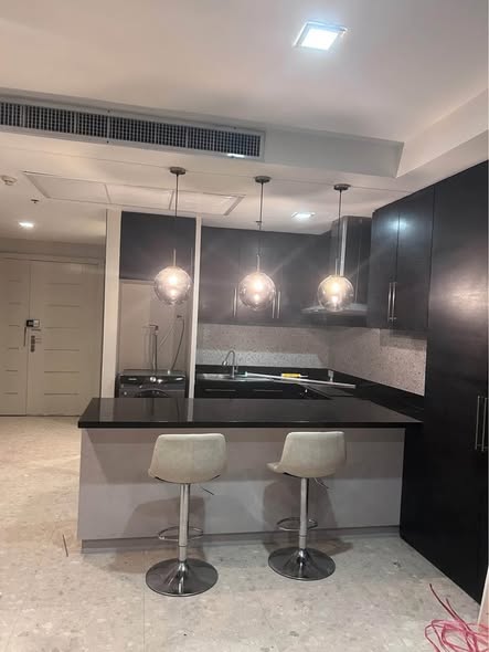 kitchen of Nusasiri Grand Condo