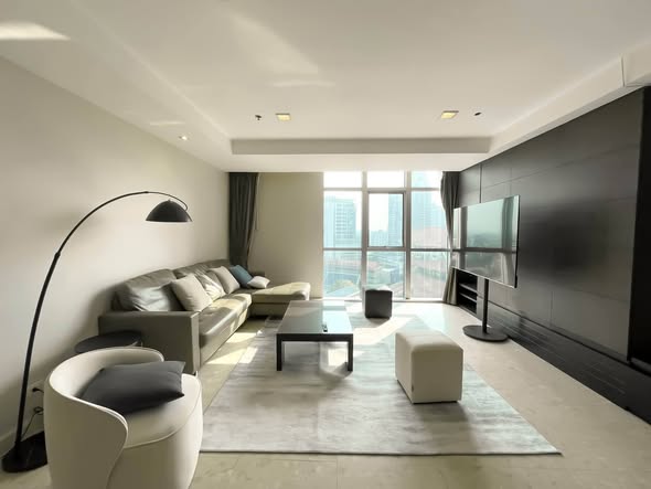 living room of Nusasiri Grand Condo