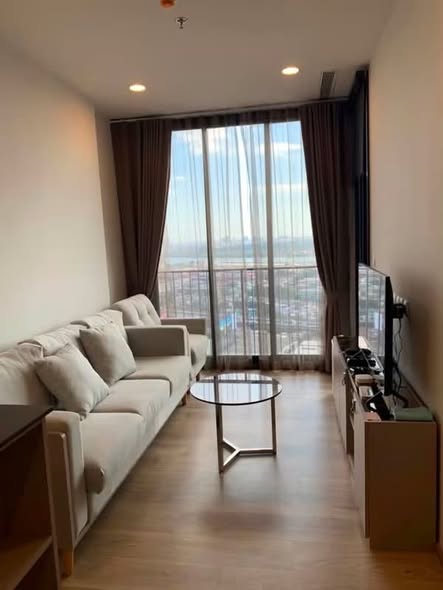 bedroom and living room of Oka Haus