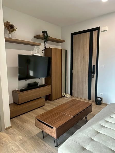 bedroom and room interior of Oka Haus