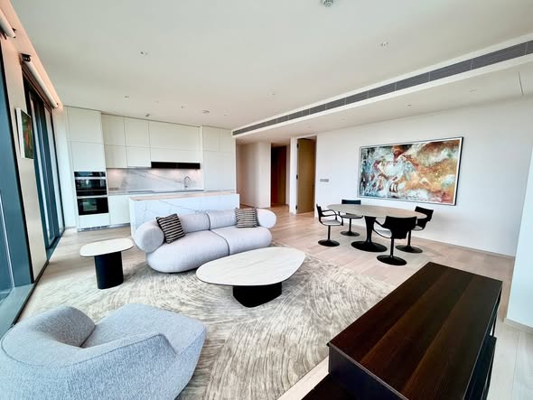 living room of One Bangkok