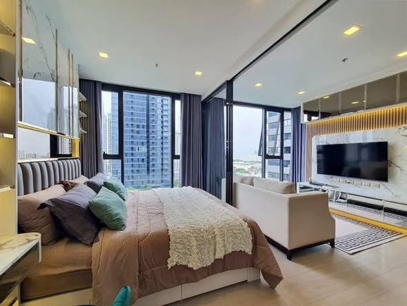 bedroom of One9Five Asoke – Rama 9