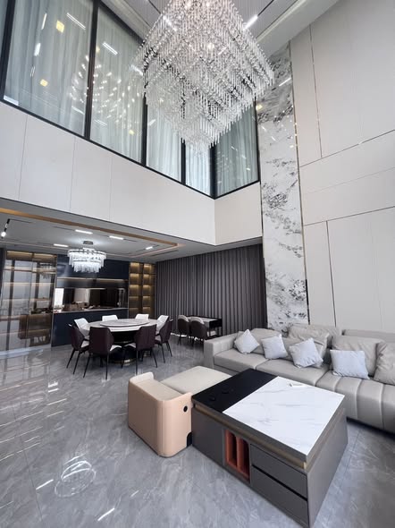 living room of One9Five Asoke – Rama 9