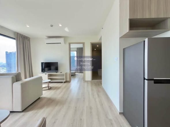 living room and room interior of Origin Place Bangna