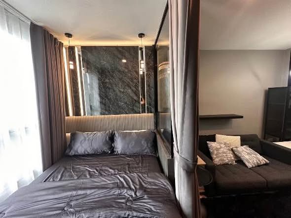 bedroom of Origin Play Sri Udom Station (Sales gallery) – ออริจิ้น เพลย์ ศรีอุดม สเตชั่น (สำนักงานขาย)