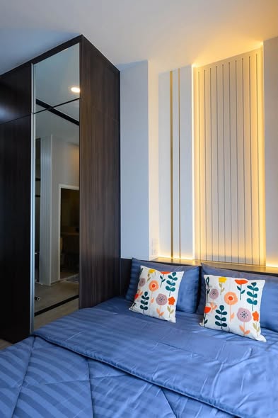 bedroom of Origin Plug & Play Ramintra : ออริจิ้น ปลั๊ก แอนด์ เพลย์ รามอินทรา