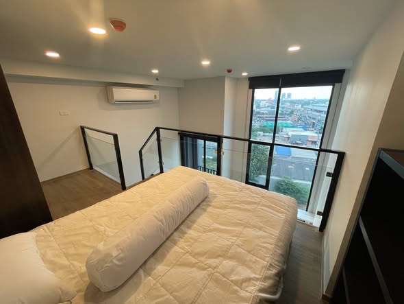 bedroom of Origin Plug & Play Ramintra : ออริจิ้น ปลั๊ก แอนด์ เพลย์ รามอินทรา