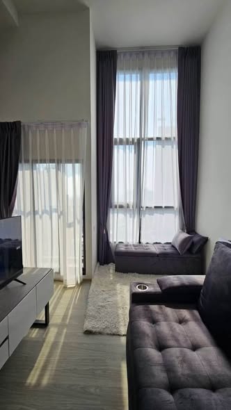 bedroom and living room of Origin Plug & Play Ramintra : ออริจิ้น ปลั๊ก แอนด์ เพลย์ รามอินทรา