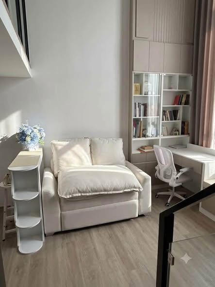 living room of Origin Plug & Play Ramintra : ออริจิ้น ปลั๊ก แอนด์ เพลย์ รามอินทรา