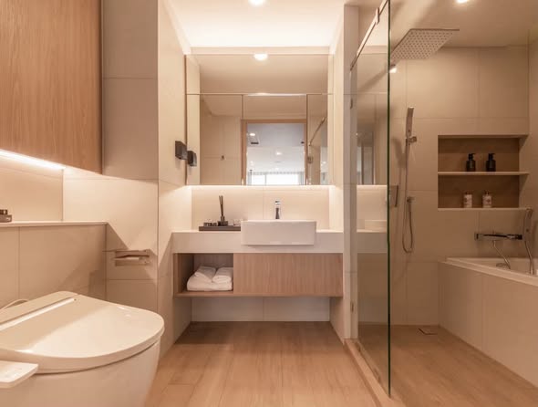 bathroom of Origin Thonglor World (ออริจิ้น ทองหล่อ เวิลด์)