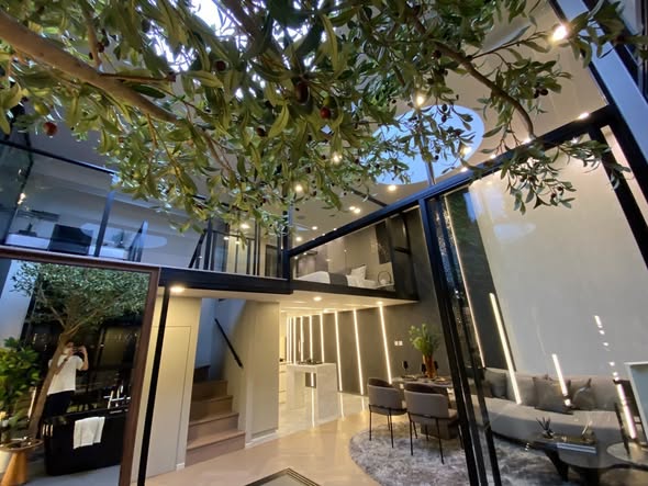 living room and room interior of Origin Thonglor World (ออริจิ้น ทองหล่อ เวิลด์)