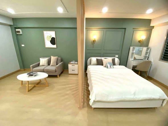 bedroom of Panthep Condo Town