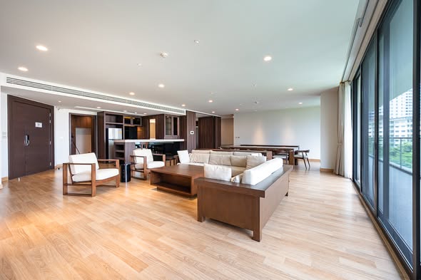 living room of Park Court Sukhumvit 77