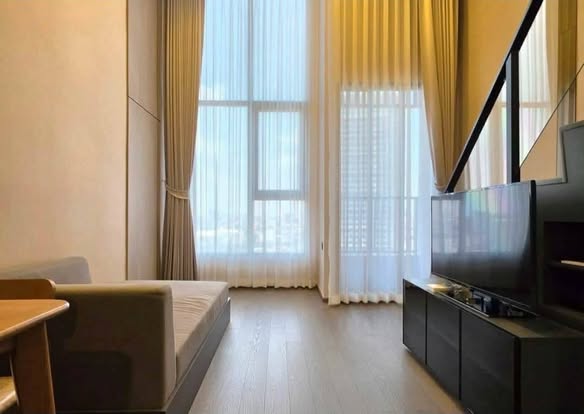 bedroom and living room and room interior of Park Origin Chula-Sam Yan
