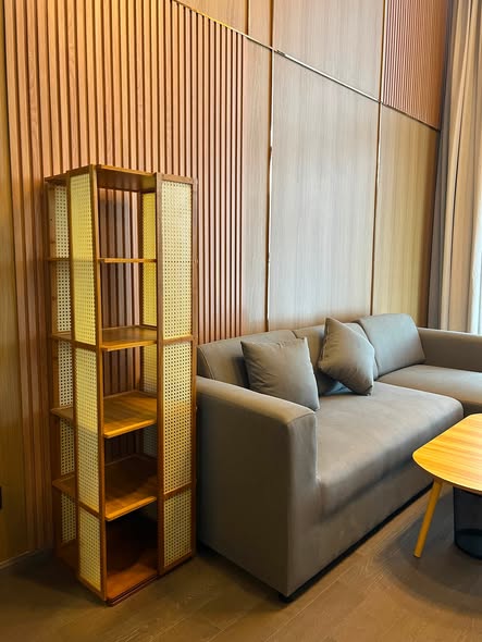 living room and room interior of Park Origin Chula-Sam Yan