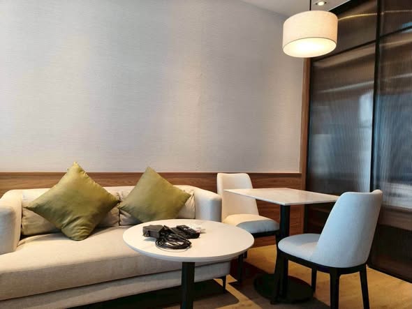 living room and room interior of Park Origin Phrom Phong