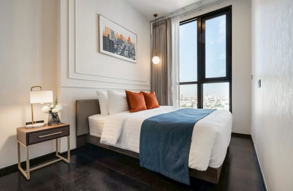bedroom of Park​ Origin​ Thonglor