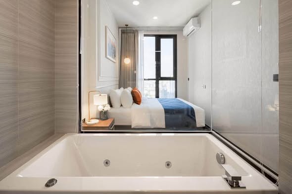 bedroom of Park​ Origin​ Thonglor