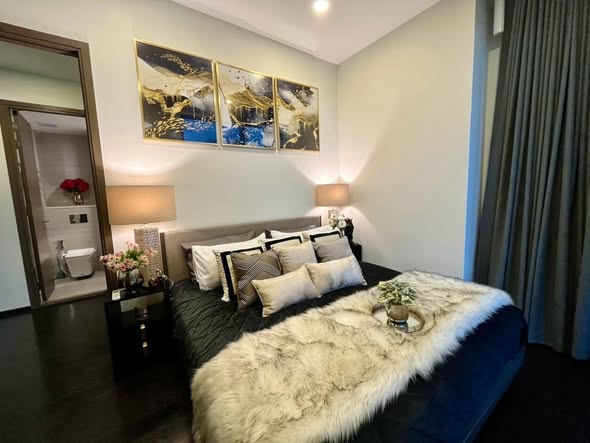 bedroom of Park​ Origin​ Thonglor