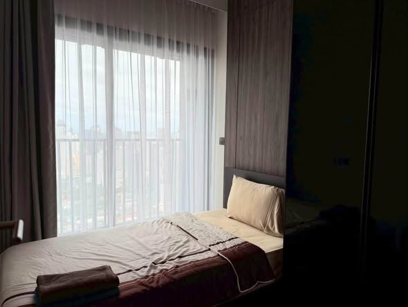bedroom of Park​ Origin​ Thonglor