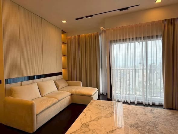 bedroom and living room of Park​ Origin​ Thonglor
