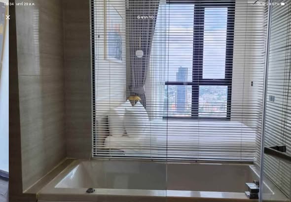 room interior and bathroom of Park​ Origin​ Thonglor