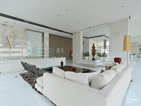 living room of Penthouse Spa