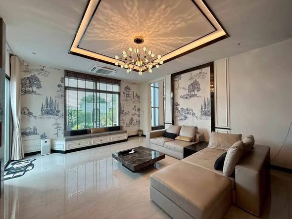 living room and bedroom of Perfect Masterpiece Rama 9-Krungthep Kreetha