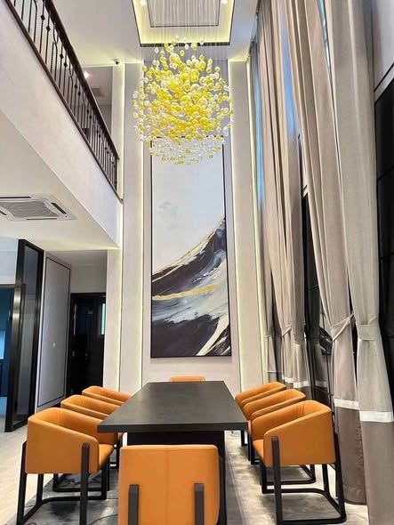 living room and room interior of Perfect Place Rama 9 – KrungthepKreetha