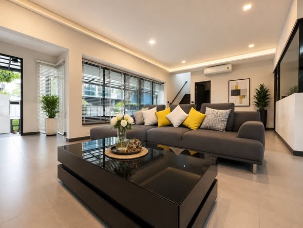 living room of Pet and Peace Family House