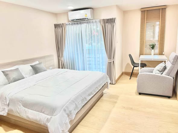 bedroom of Ping Plus Condominium คอนโด ช้างคลาน