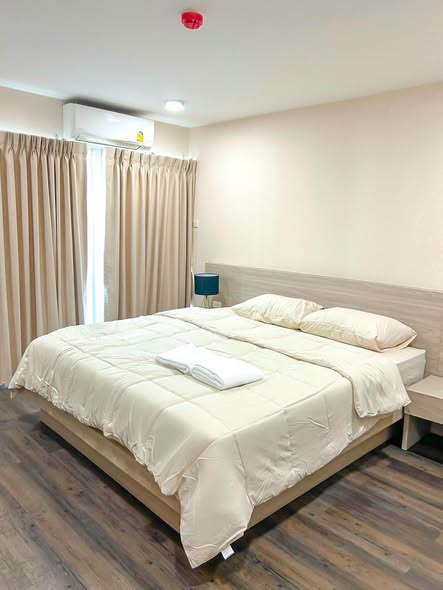 bedroom of Ping Plus Condominium คอนโด ช้างคลาน