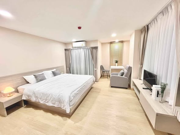 bedroom of Ping Plus Condominium คอนโด ช้างคลาน