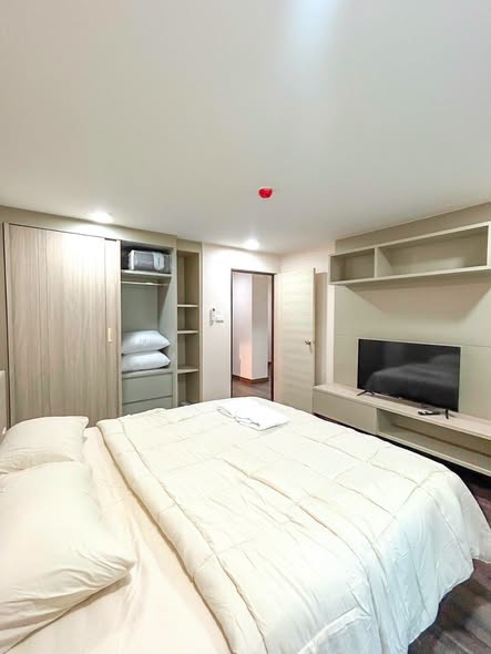 bedroom of Ping Plus Condominium คอนโด ช้างคลาน