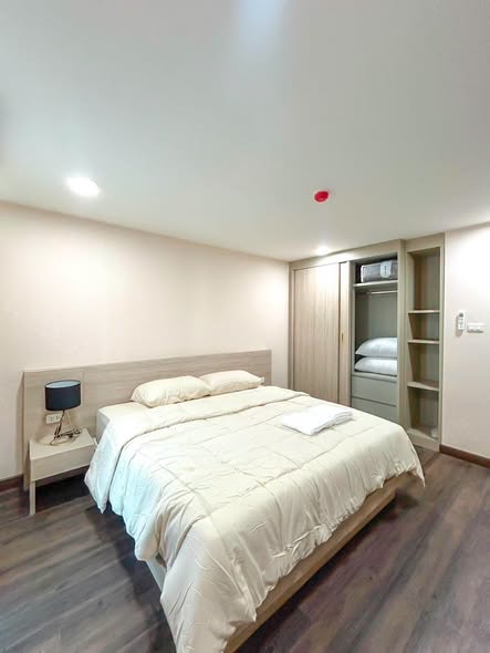 bedroom of Ping Plus Condominium คอนโด ช้างคลาน