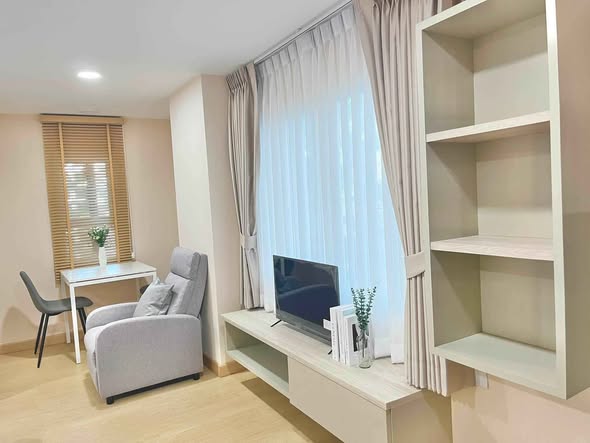 living room of Ping Plus Condominium คอนโด ช้างคลาน