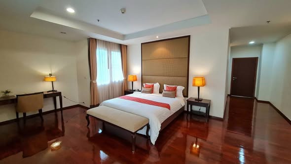 bedroom of Piyathip Place Serviced Apartment