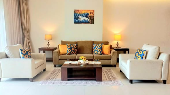 living room of Piyathip Place Serviced Apartment