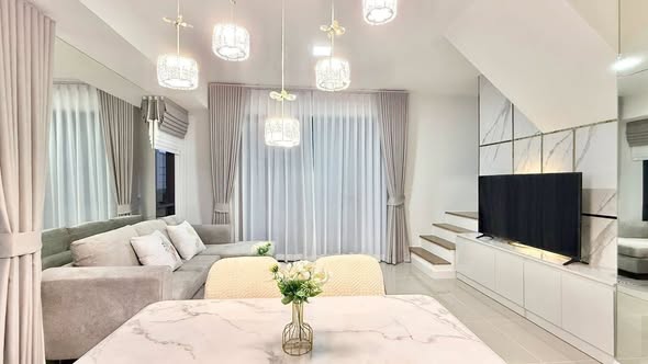 bedroom and living room of พลีโน่ สุขุมวิท-บางนา Pleno Sukhumvit-Bangna