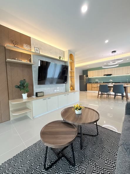 living room of พลีโน่ สุขุมวิท-บางนา Pleno Sukhumvit-Bangna